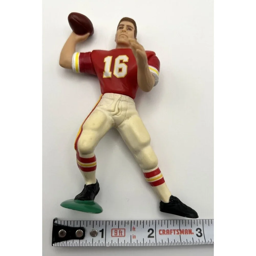 1997 NFLP Starting Lineup Figure LEN DAWSON Kansas City Chiefs No Helmet